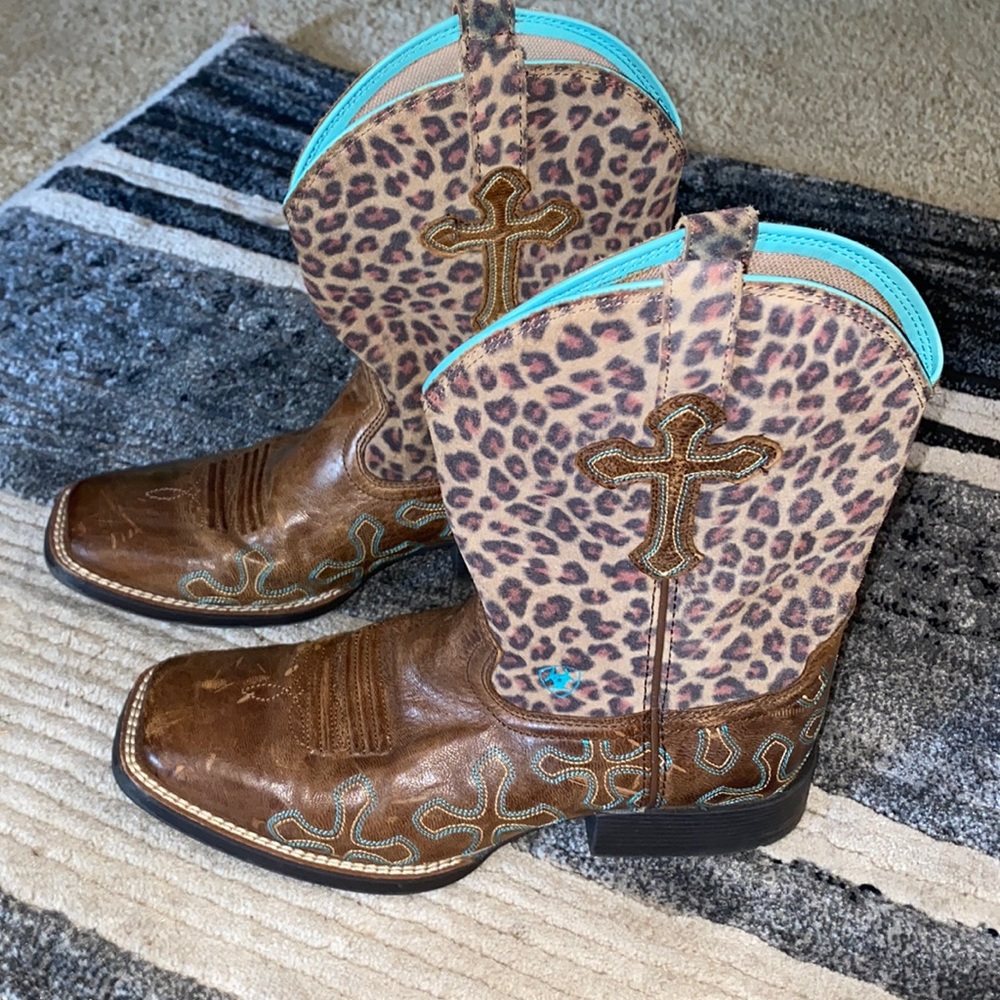 Ariat Cheetah Print Boots